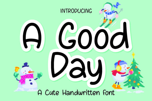 A Good Day Font for Calm Editorial Design