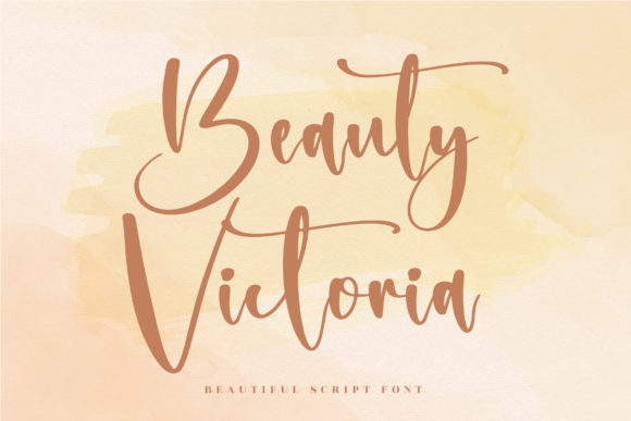 Beauty Victoria: An Elegant Script Font for Editorial Design