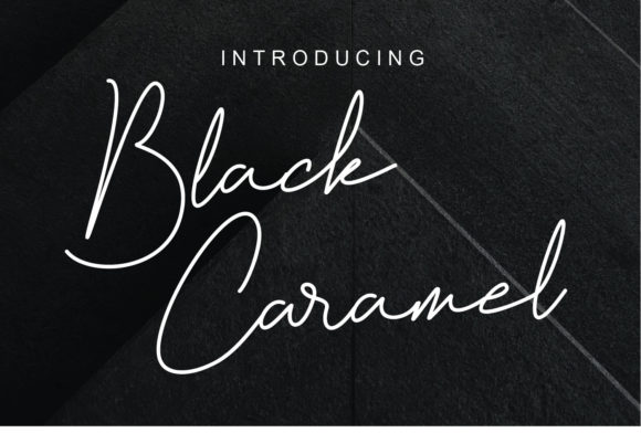 Black Caramel: The Script Font That Elevates Campaigns