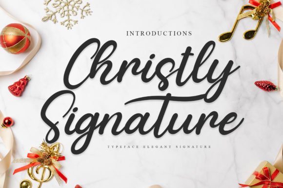 Christly Signature: A Delicate Script Font for Web Design