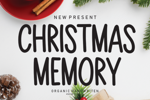 Christmas Memory: A Handwritten Font for Digital Charm