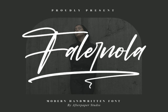 Falernola: A Graceful Script Font for Makers