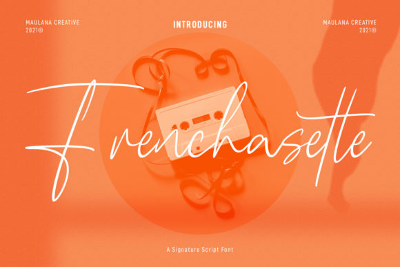 Frenchasette: A Refined Script Font for Editors