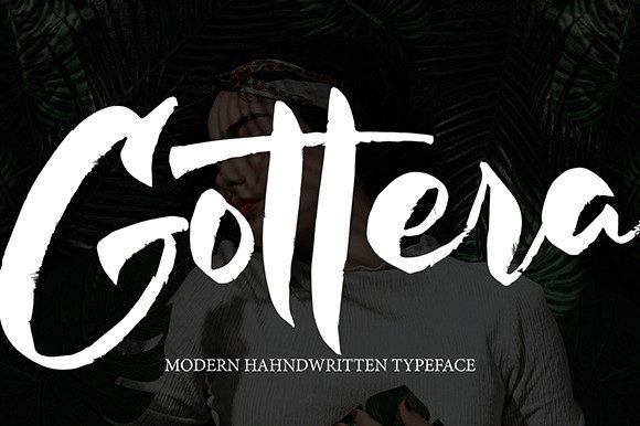 Gottera: A Handwritten Font for Bold Branding