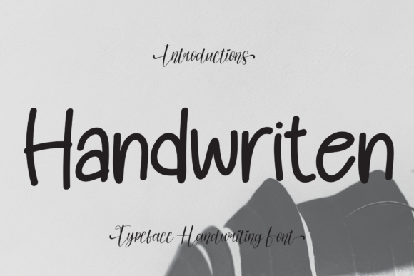 Handwriten: A Friendly Font for Small Business Branding