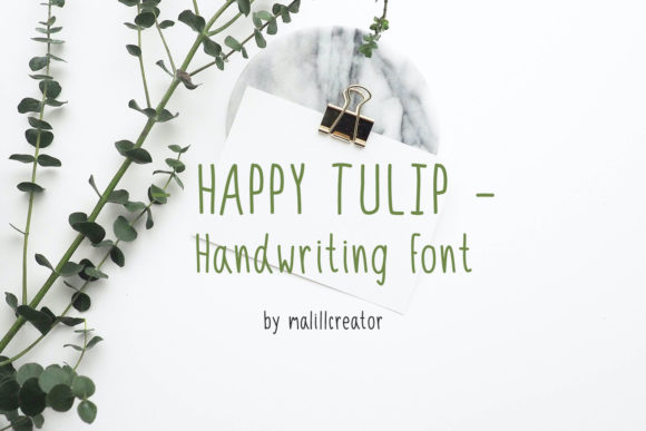 Happy Tulip Font: A Gentle Touch for Editorial Design