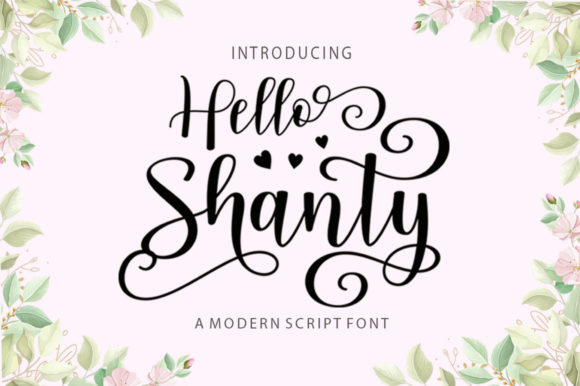 Hello Shanty Font Review for Web Designers