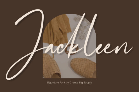 Jackleen Signature: A Font for Elegant Branding