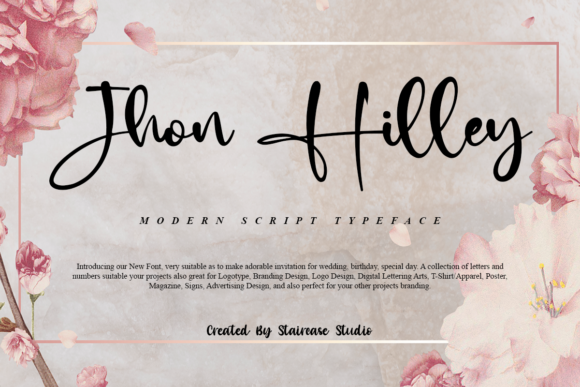 Jhon Hilley Font Review: Elegant Script for Branding