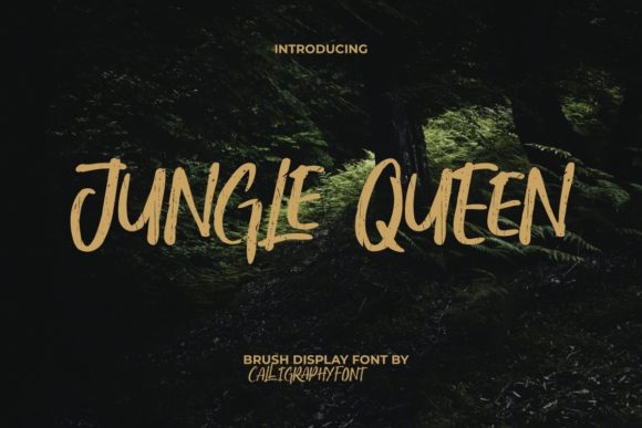 Jungle Queen Font: Elevate Your Campaign Visuals