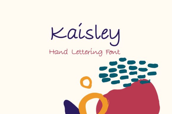 Kaisley: The Handwritten Font That Elevates Campaigns