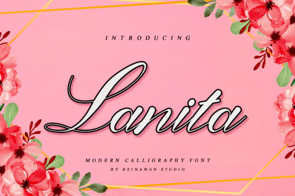 Lanita: A Handwritten Font for Modern Editorial Design