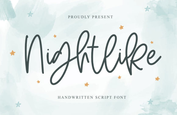 Nightlike: A Timeless Script Font for Editorial Design