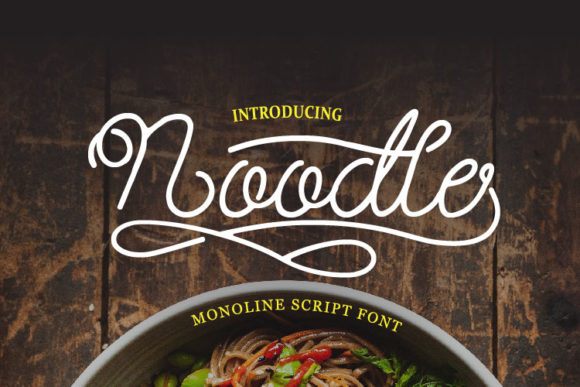 Noodle Font: Elevate Your Campaign Visuals