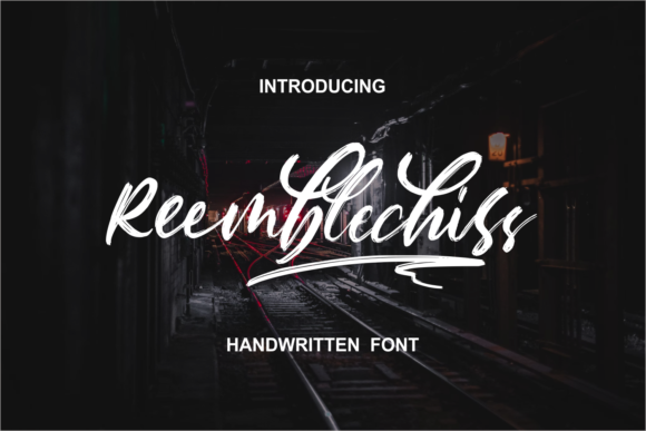 Reemblechiss Font Review for Campaign Design