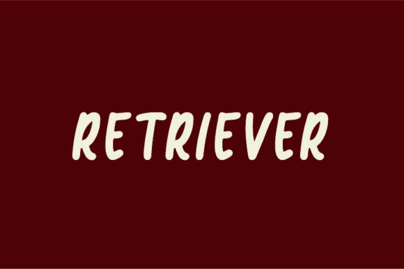 Retriever: A Playful Handwritten Font for Editorial Design