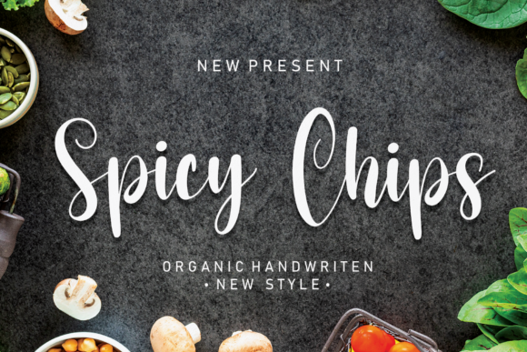 Spicy Chips Typeface for Editorial Design