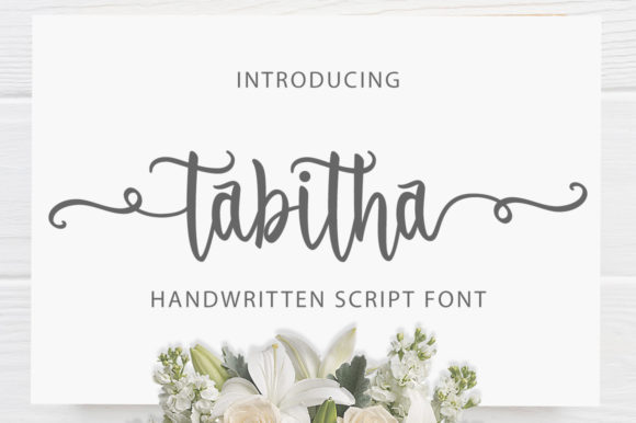 Tabitha: A Handwritten Font for Editorial Design
